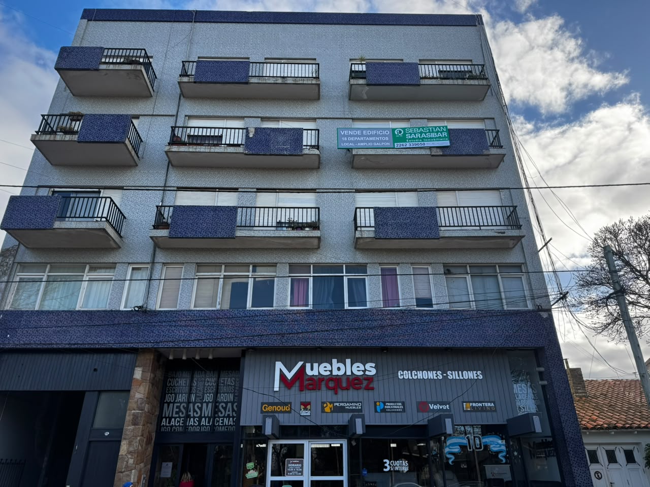 Venta - Edificio En Bloque - 18 Uf + Galpon P/cocheras + Amplio Local
